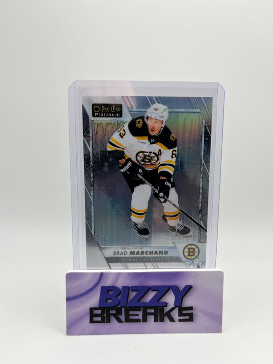 *SINGLES* BRAD MARCHAND PLATINUM ARCTIC FREEZE 37/99 BOSTON BRUINS