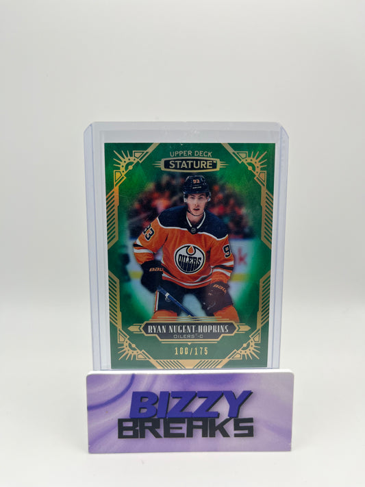 *SINGLES* RYAN NUGENT-HOPKINS STATURE GREEN 100/175 EDMONTON OILERS