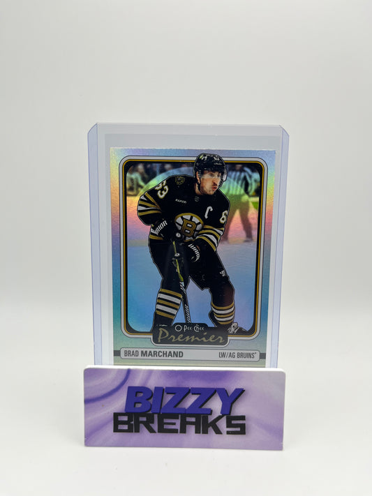 *SINGLES* BRAD MARCHAND O-PEE-CHEE PREMIER BOSTON BRUINS
