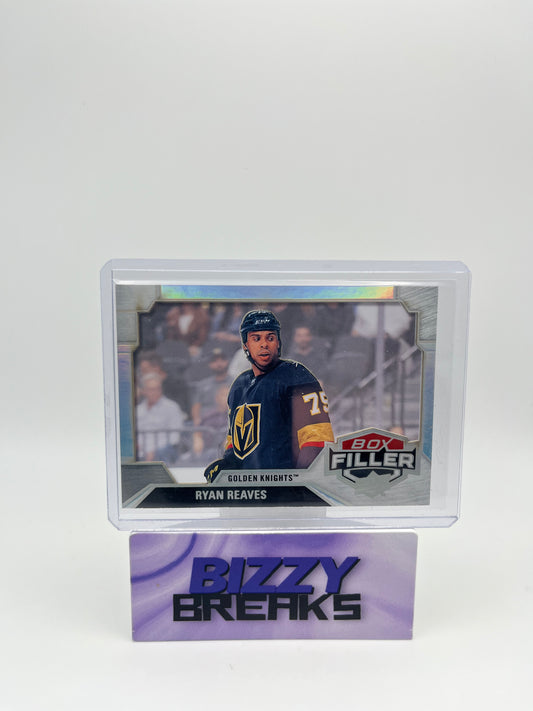 *SINGLES* RYAN REAVES BOX FILLER VEGAS GOLDEN KNIGHTS
