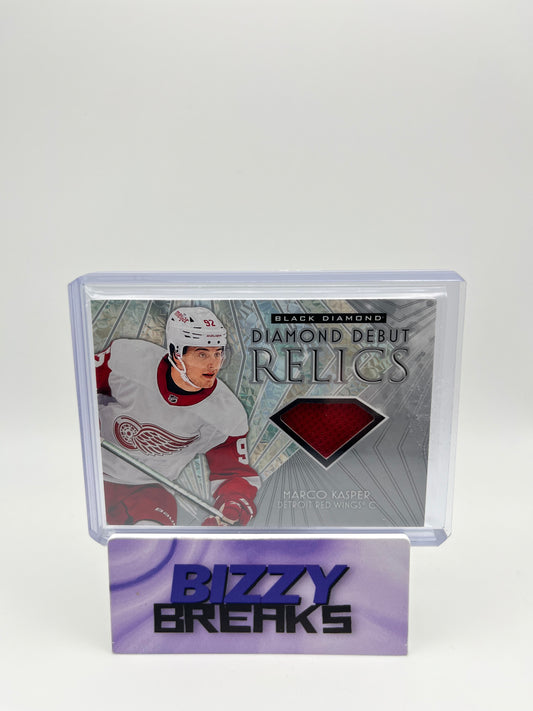 *SINGLES* MARCO KASPER DIAMOND DEBUT RELICS DETROIT RED WINGS