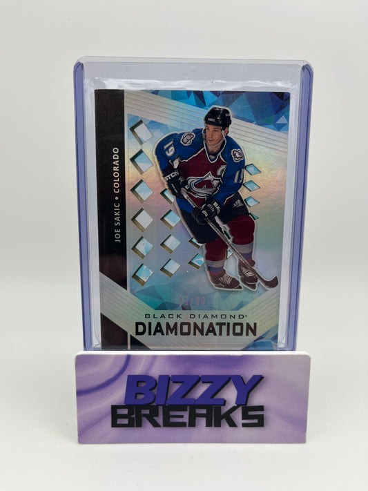 *SINGLES* JOE SAKIC DIAMONATION /99 COLORADO AVALANCHE