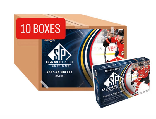 BREAK #1100 - PYT - 25/26 SP GAMEUSED INNER CASE 2/2 (10 BOX)