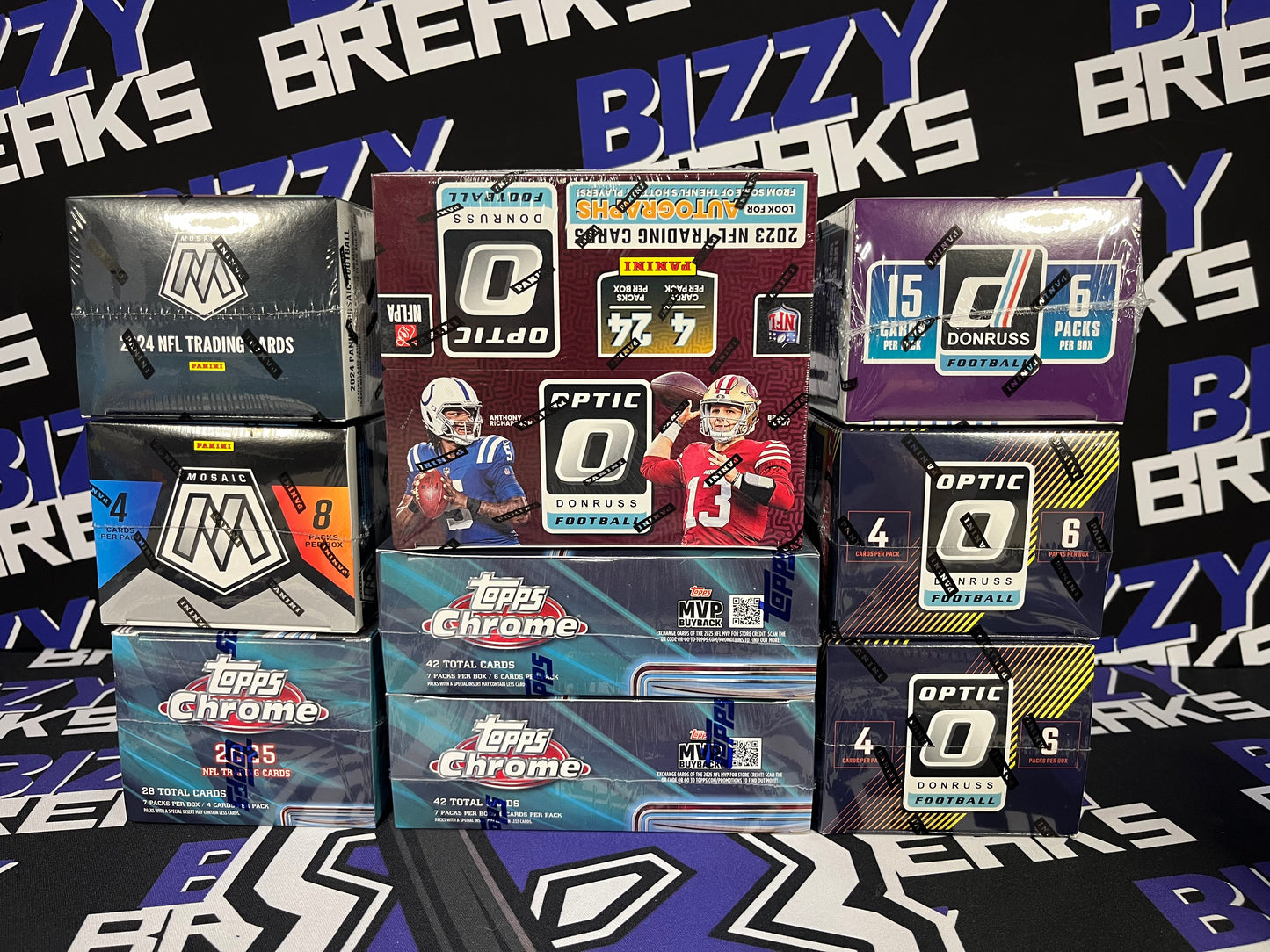 BREAK #1186 - RTB - 9 BOX MULTI-YEAR FOOTBALL MIXER!!